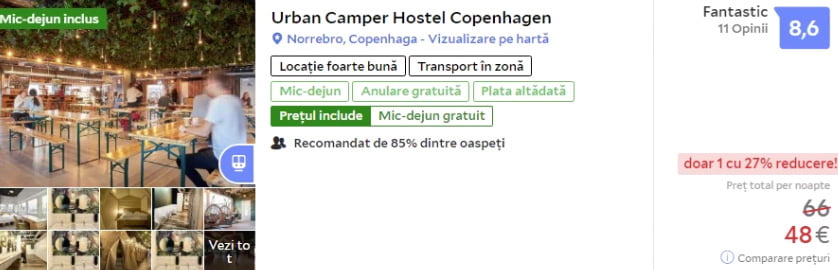 Urban Camper Hostel Copenhagen
